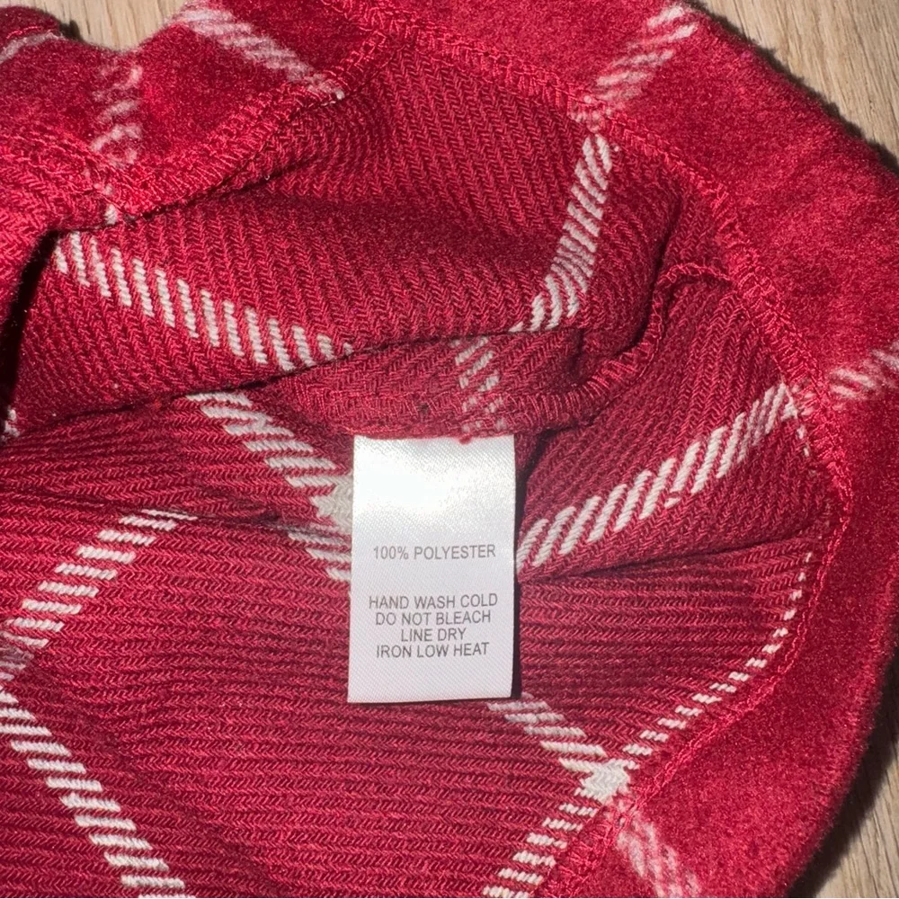 Lulus Spence Wine Red Plaid Mini Skirt - Size Medium